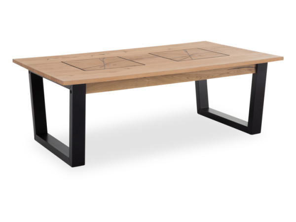 Couchtisch Rolf Weber LEUNA in Wildeiche aus Furniert