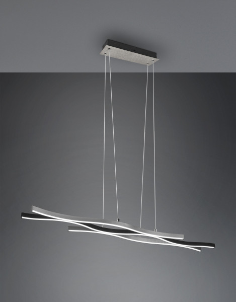 Pendelleuchte BLAZE in Alu aus Aluminium