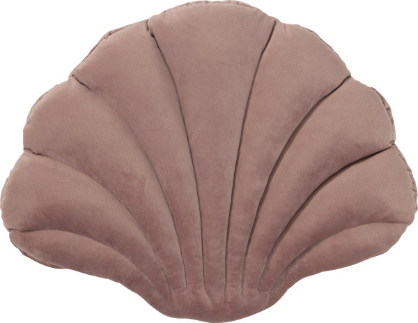 Kissen SHELL rose in rose aus Polyester