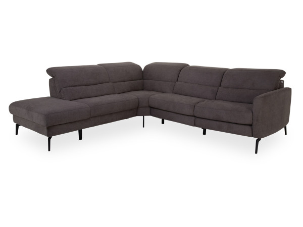 Polsterecke MONDO MIMAS in slate aus Leder