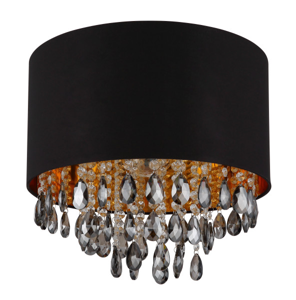 Deckenleuchte COLETTA in schwarz aus Metall