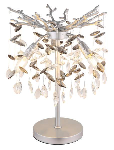 Tischleuchte FANGORN in mehrfarbig aus Glas