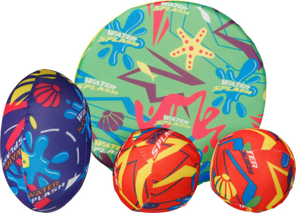 Wasserball SPLASH in mehrfarbig aus Polyester