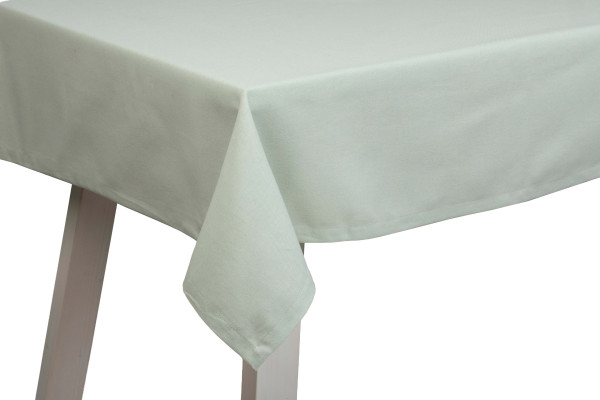Tischdecke FARO in mint aus Mischgewebe