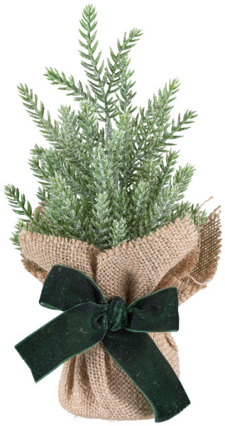 Koniferenbäumchen in grün aus Kunststoff