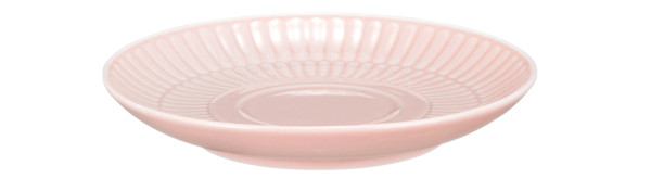 Kombi-Untertasse AMINA in rosa aus Porzellan