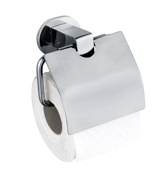 Toilettenpapierhalter MARIBOR in chromfarben aus Materialmix