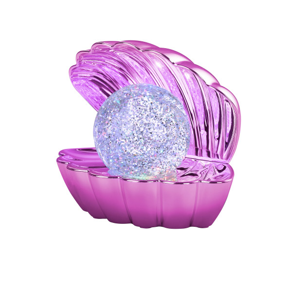 Tischleuchte LED SHELLY in pink aus Kunststoff