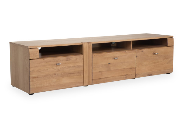 Lowboard HARPER IZAMAL in Alteiche aus Massivholz