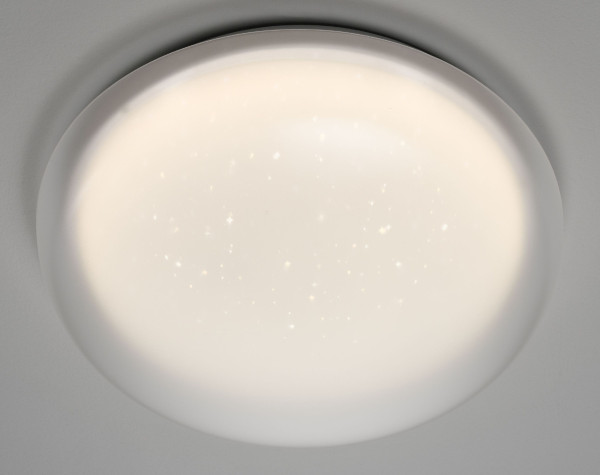 Deckenleuchte JANN in weiß aus Kunststoff