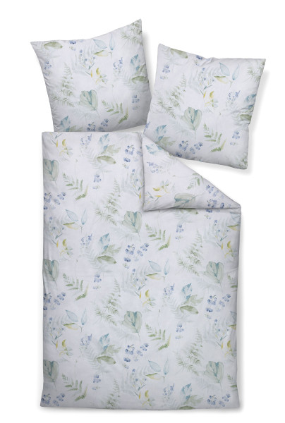 Bettwäsche MOMENTS Mako-Satin aus Baumwolle