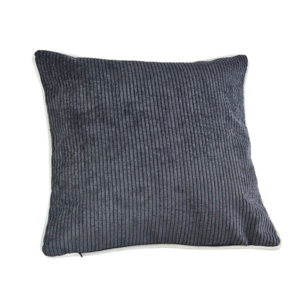 Kissen CAPRI schwarz in schwarz aus Polyester