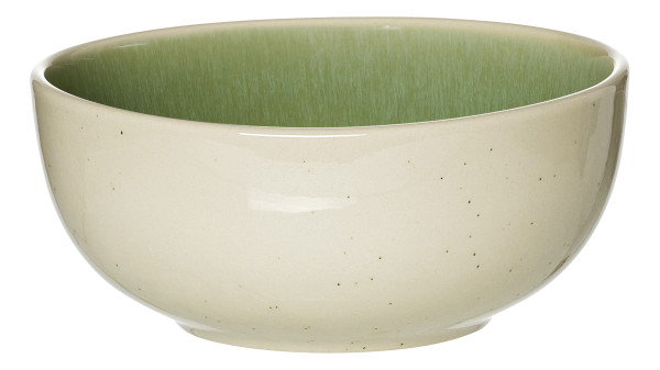 Müslischale SKOG in grün aus Steingut