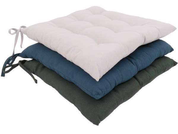 Sitzkissen BAGNO in mehrfarbig aus Mischgewebe