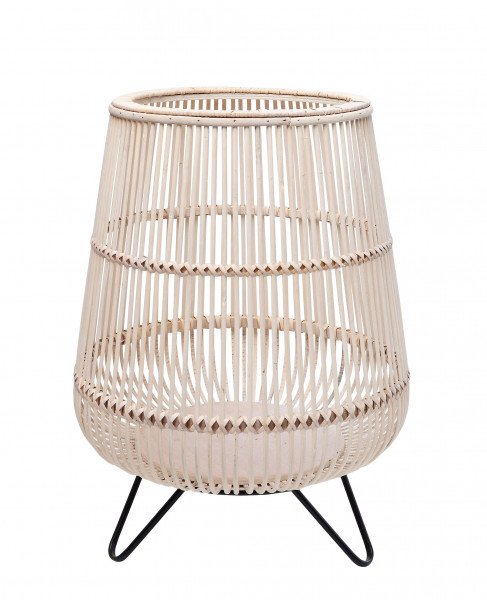 Windlicht BAMBOO Natur 56 cm in natur aus Bambus