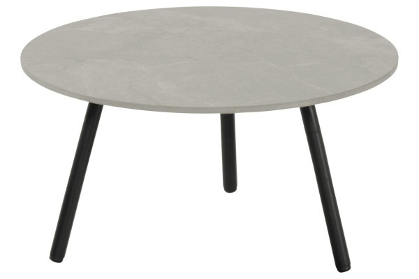 Beistelltisch MONACO in schwarz aus Keramik