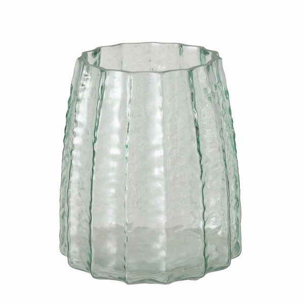 Vase PERNILLA in türkis aus Glas