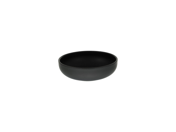 Müslischale UNO in schwarz aus Steinzeug