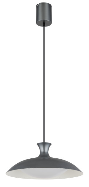 Hängeleuchte ROCHA in grau aus Metall