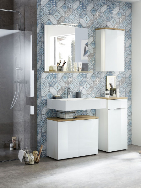 Badezimmer HARPER Grömitz in weiß aus Dekor