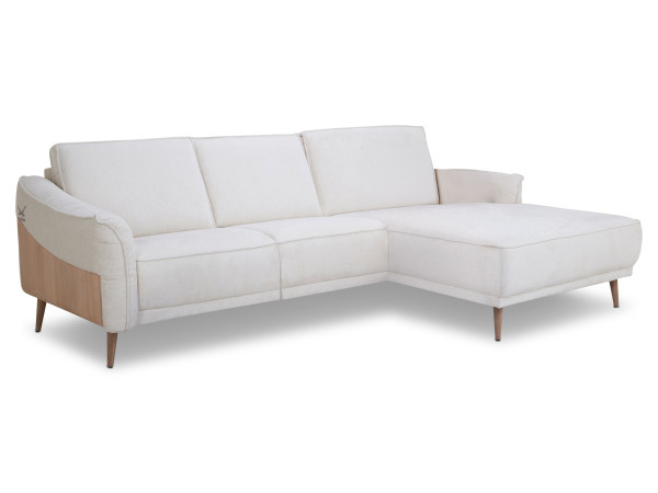 Polsterecke SANSIBAR SALTUM in ivory aus Stoff