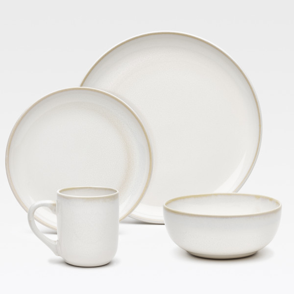 Komplettgeschirr VIGO NATURA in mehrfarbig aus Steinzeug