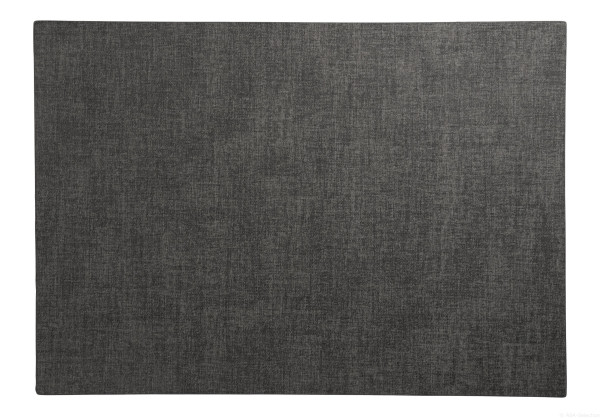 Tischset MELI-MELO coal in anthrazit aus Kunststoff