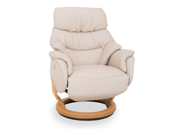Relaxsessel 5372 in latte aus Leder
