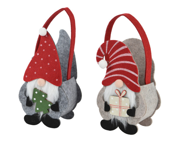 Geschenktasche GNOME in mehrfarbig aus Filz
