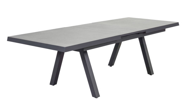 Ausziehtisch SONDRINO in grau