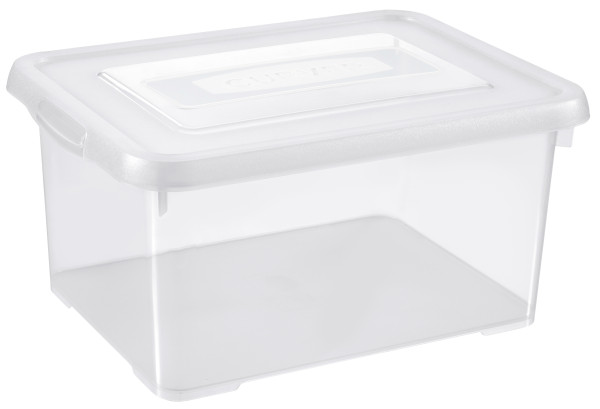 Box HANDY 15 Liter in transparent aus Polypropylen