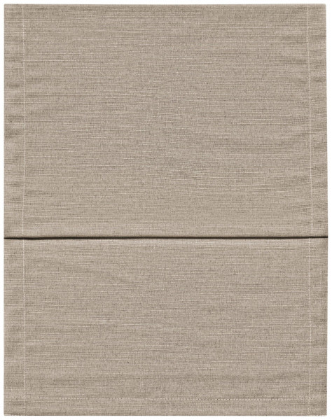 Tischläufer FINO taupe in taupe aus Polyester