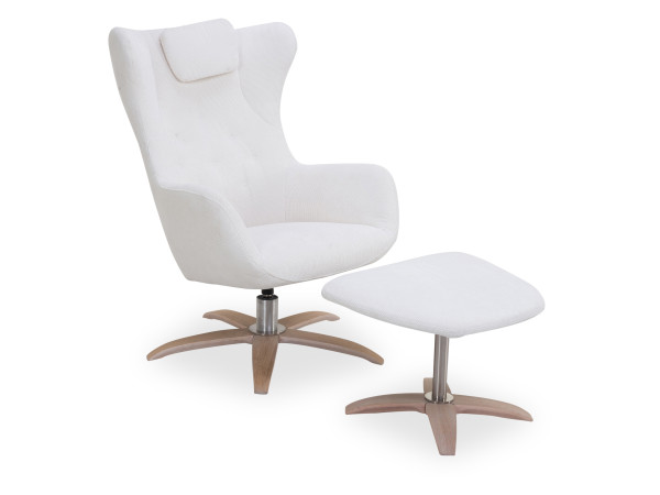 Sessel SANSIBAR TRELLEBORG in Ivory aus Stoff