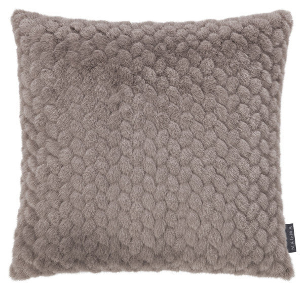 Kissenhülle MINK taupe in taupe aus Mischgewebe