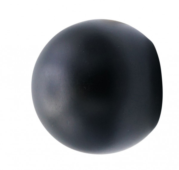 Endstück BALL, 2 Stück in schwarz aus Metall