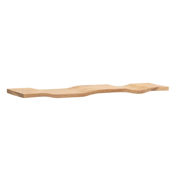 Wandregal in braun aus Holz