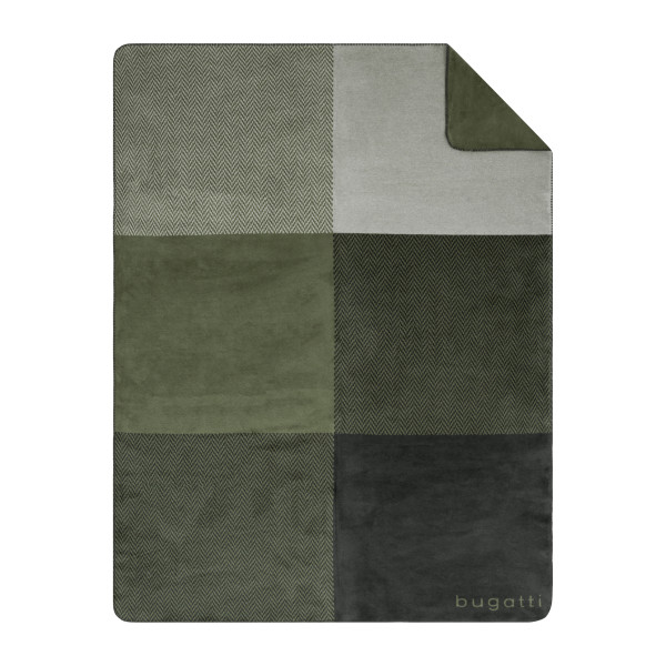 Wohndecke BUGATTI in mehrfarbig aus Mischgewebe
