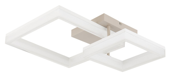 Deckenleuchte ZARA in sand aus Metall