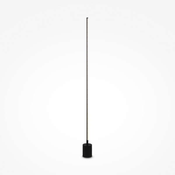 Stehleuchte FLOW in schwarz aus Metall