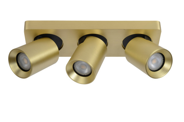 Deckenleuchte NIGEL in goldfarben aus Aluminium