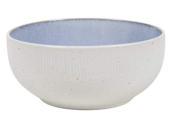 Müslischale MELOS blau in blau aus Steinzeug