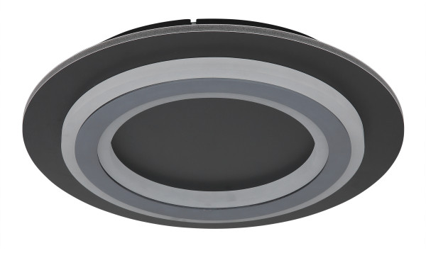 Deckenleuchte JAYDEN in schwarz aus Metall