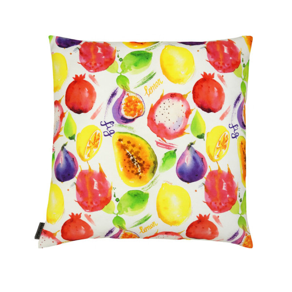 Kissenhülle EXOTIC in mehrfarbig aus Mischgewebe