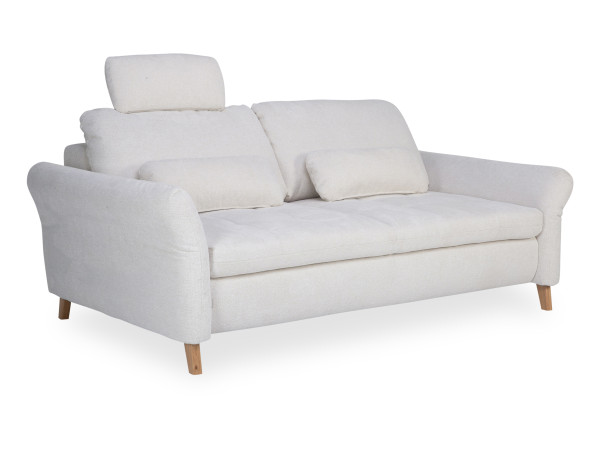 Sofa 3 Sitzer SANSIBAR VARBERG in natur aus Stoff