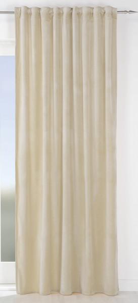 Schlaufenschal MAGNUM creme in beige aus Polyester