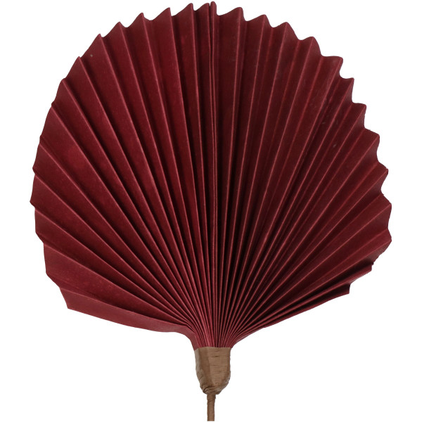Kunstzweig LEAF dunkelrot in DUNKELROT aus Kunststoff