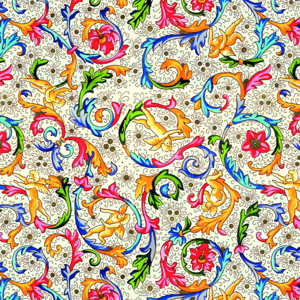 Servietten FLORENTINA in bunt aus Papier