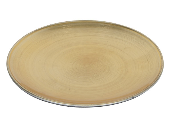 Tablett GIRO gold in goldfarben aus Kunststoff