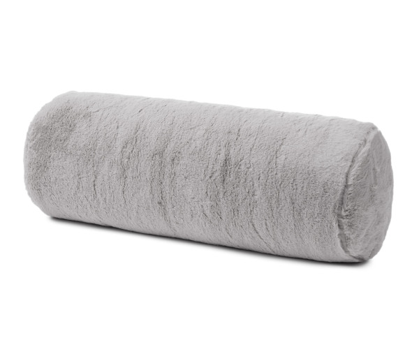 Kissenrolle LA PIT silber in silberfarben aus Polyester
