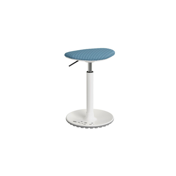 Steh-/Sitzhocker PAIDI SWIFTY in blau aus Polyester